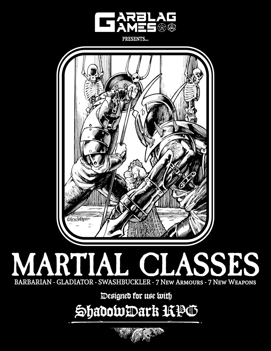 Martial Classes for Shadowdark - Digital